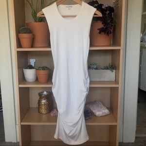 James Perse Short Tight White Dress